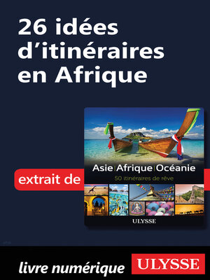 cover image of 26 Idées d'itinéraires en Afrique